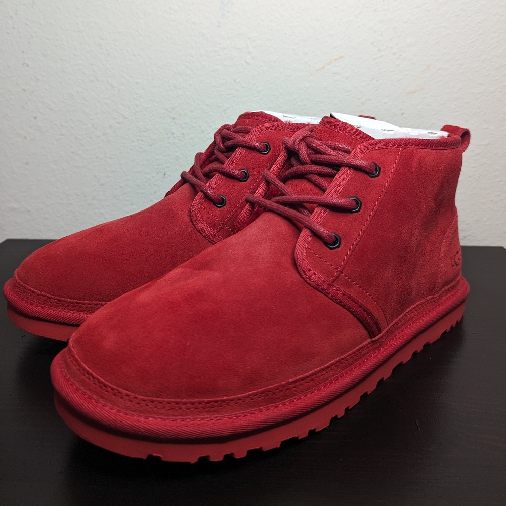 UGG Men's Neumel Boots Authentic with Original Box Style 3236 Red